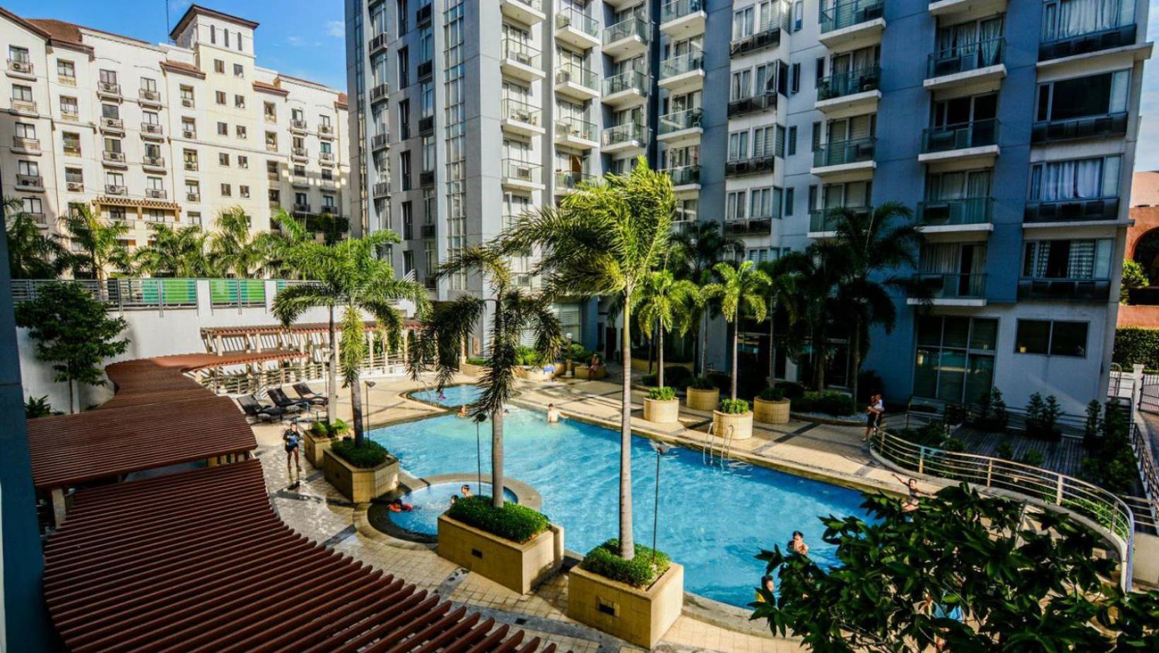 One Palm Tree Villas Condominium - Studio 7Th Fl With Balcony - Across Terminal 3 Airport Pasay Dış mekan fotoğraf