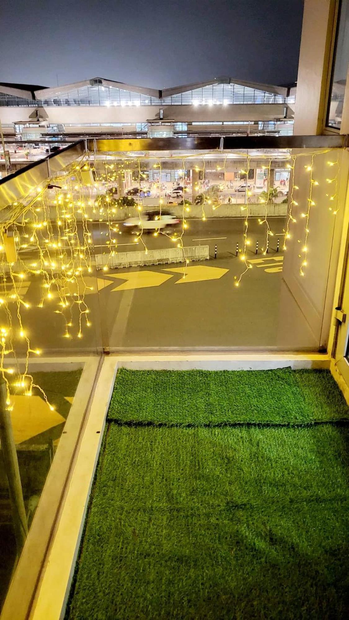 One Palm Tree Villas Condominium - Studio 7Th Fl With Balcony - Across Terminal 3 Airport Pasay Dış mekan fotoğraf