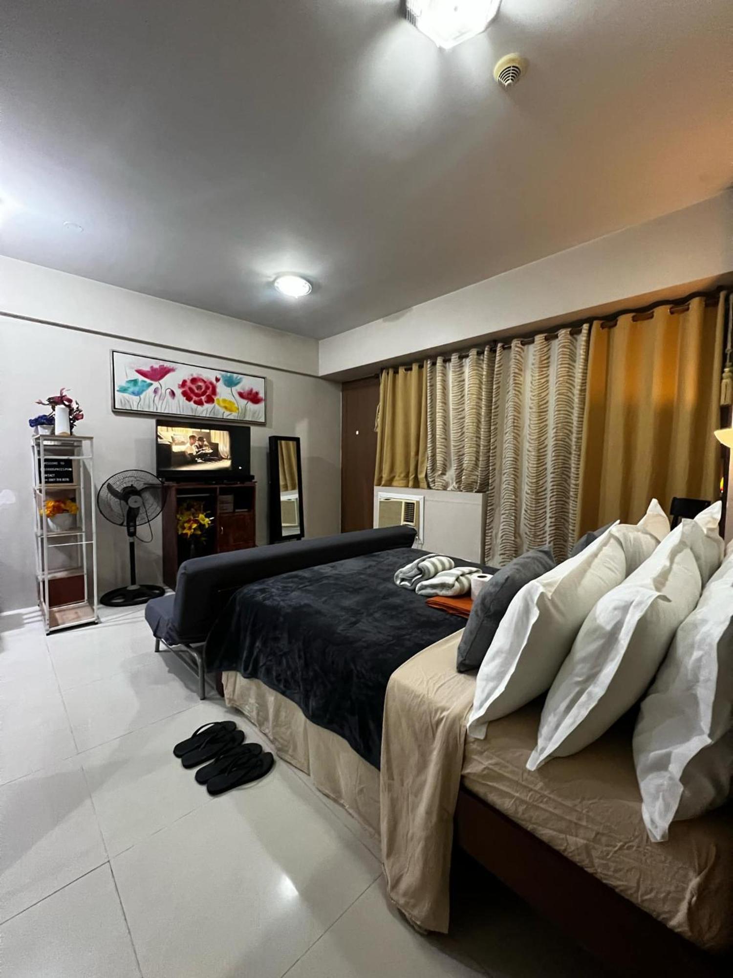 One Palm Tree Villas Condominium - Studio 7Th Fl With Balcony - Across Terminal 3 Airport Pasay Dış mekan fotoğraf